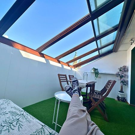Dos Torres Atico - Solarium Privado En Calle Alfonso I サラゴサ エクステリア 写真